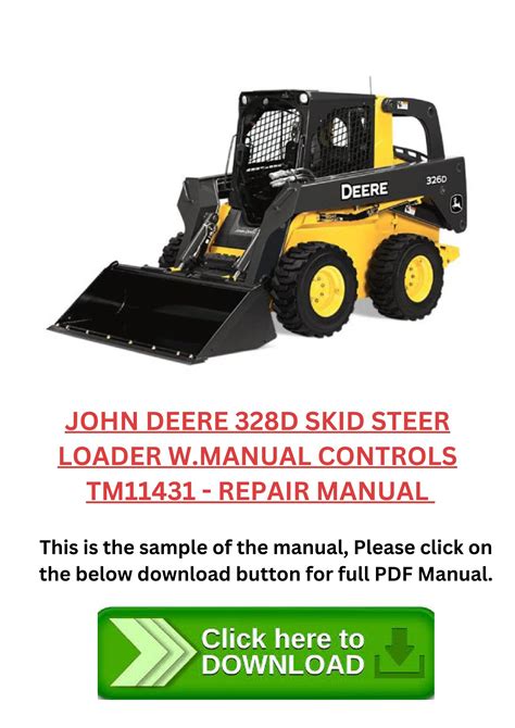 john deere 328d skid steer manual|jd 325 skid steer manual.